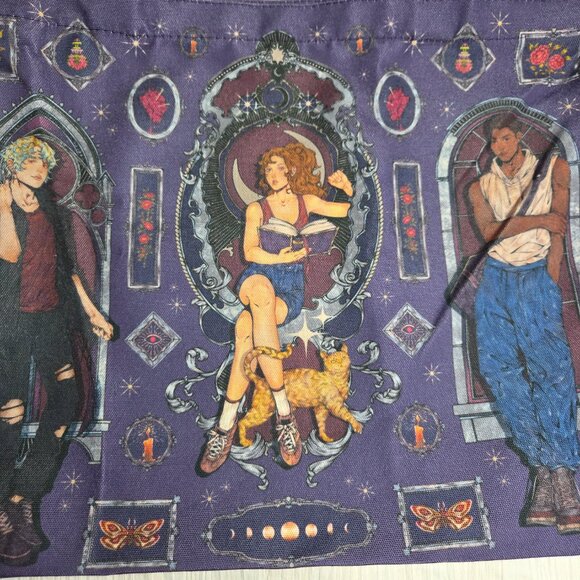 Tote Bag Inspired by The Glittering Edge Fairyloot August 2025 Behind the Veil - Picture 3 of 5